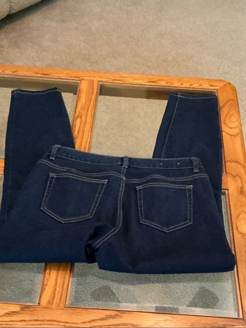 Michael  Kors Issa   Skinny Jeans in Dark Blue